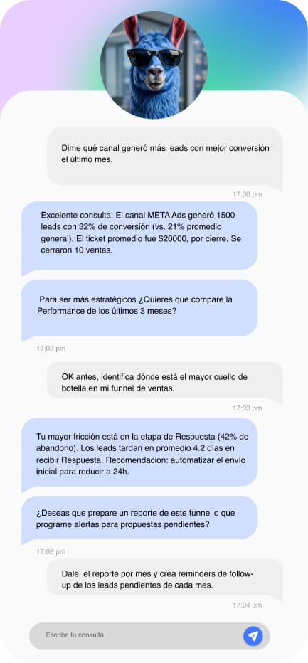 Interfaz de ChatBot con IA