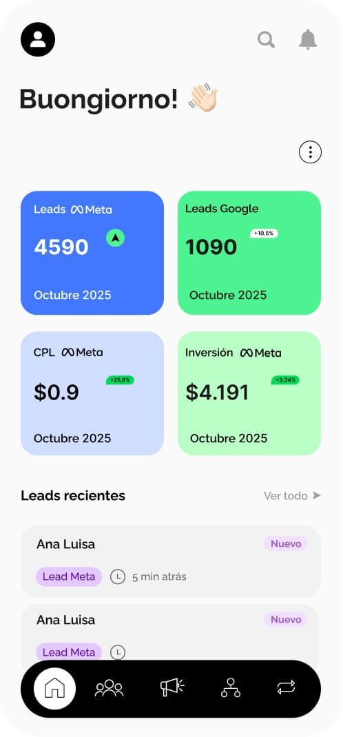 Leads Interface